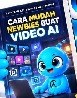 Kulit ebook Cara Mudah Newbies Buat Video AI
